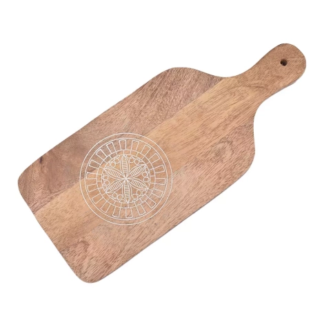 60204Handmade Wooden Chopping Board for Meat Cheese and Vegetables (3)