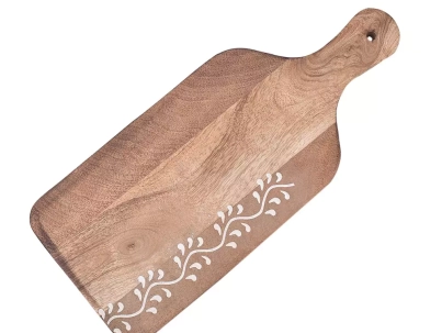 60205Handmade Wood Chopping Board with a Hanging Hole (3)