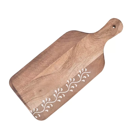 60205Handmade Wood Chopping Board with a Hanging Hole (3)